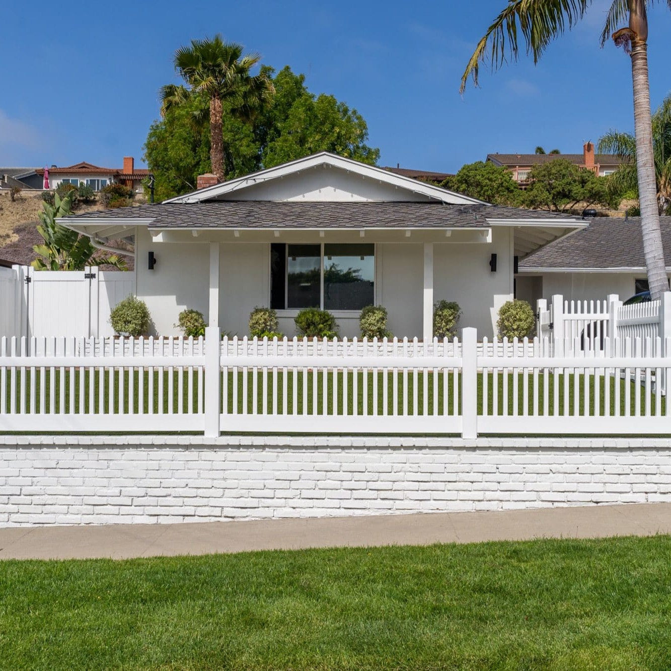 Chestnut Haven Series - Fence Panel - 4' x 8'-Vinyl Fence Panels-ActiveYards-White-FenceCenter