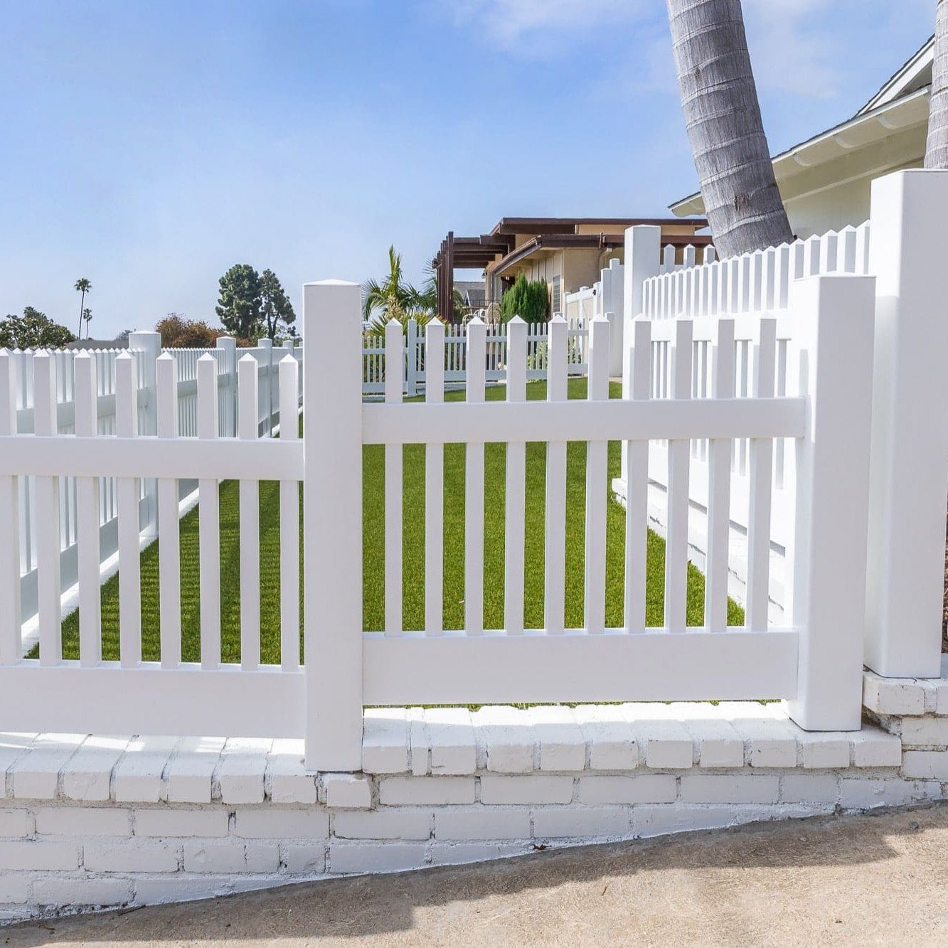 Chestnut Haven Series - Fence Panel - 4' x 8'-Vinyl Fence Panels-ActiveYards-White-FenceCenter