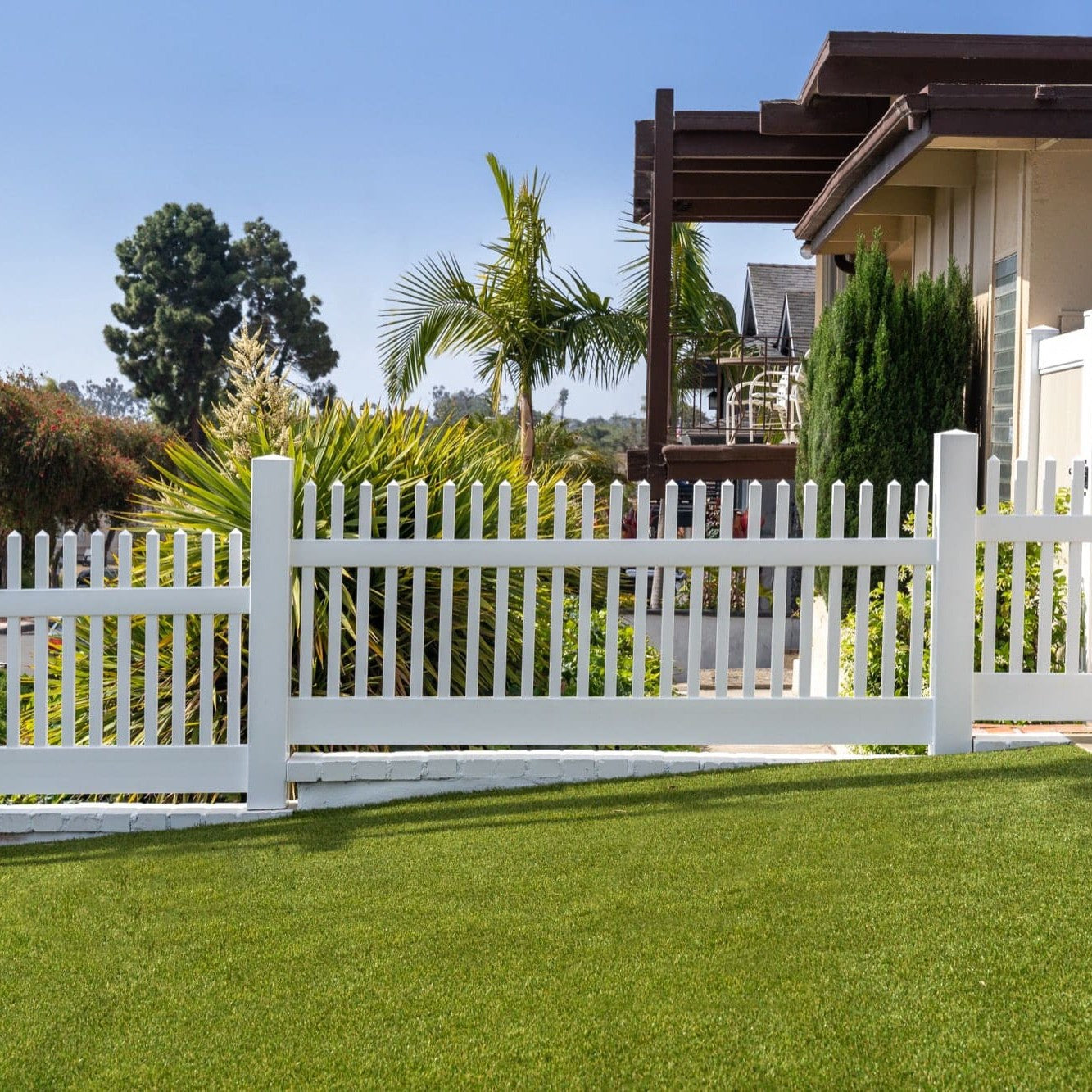 Chestnut Haven Series - Fence Panel - 4' x 8'-Vinyl Fence Panels-ActiveYards-White-FenceCenter