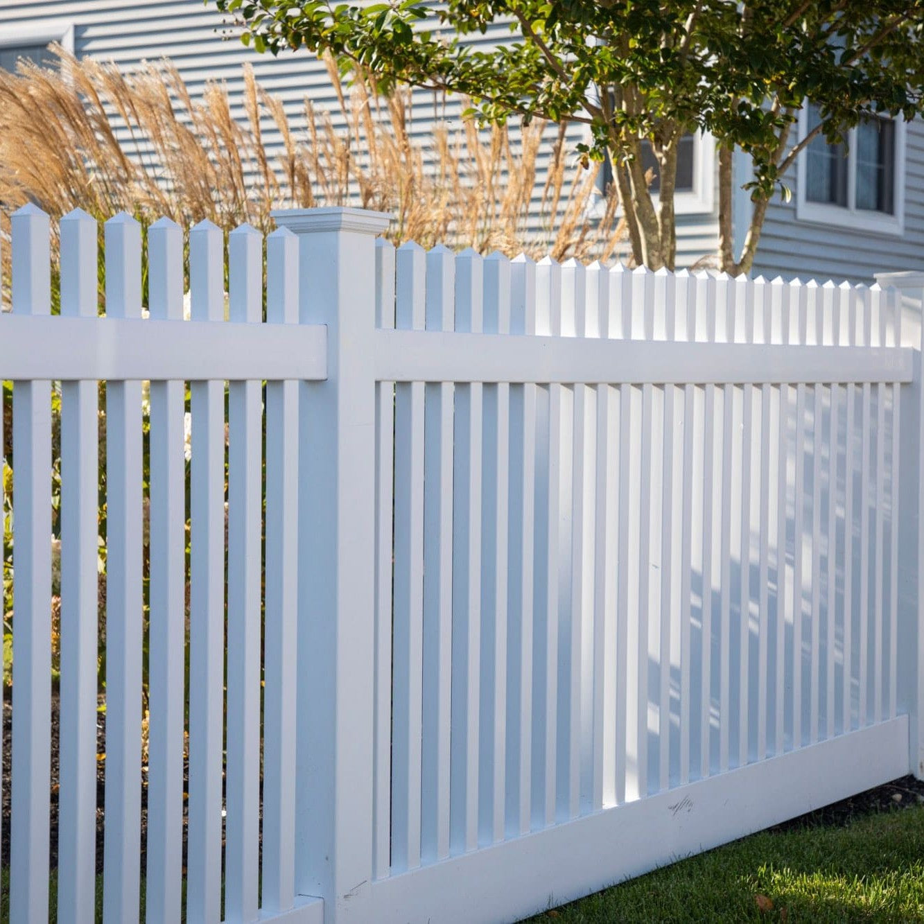 Chestnut Haven Series - Fence Panel - 4' x 8'-Vinyl Fence Panels-ActiveYards-White-FenceCenter