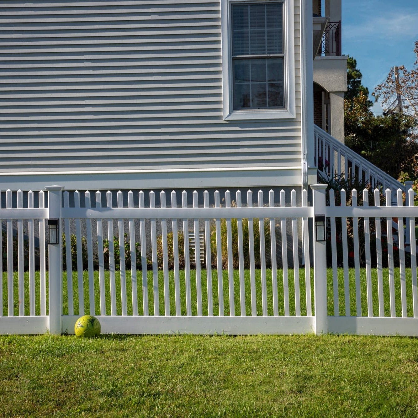 Chestnut Haven Series - Fence Panel - 4' x 8'-Vinyl Fence Panels-ActiveYards-White-FenceCenter