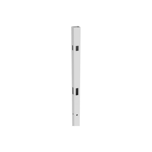 Corner Post (B) - 5" x 5" x 84"-Vinyl Fence Posts-ActiveYards-White-FenceCenter