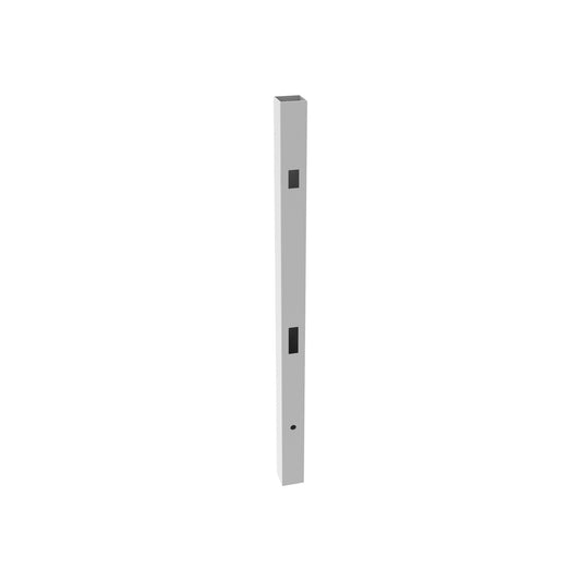 End/Gate Post (B) - 5" x 5" x 84"-Vinyl Fence Posts-ActiveYards-White-FenceCenter