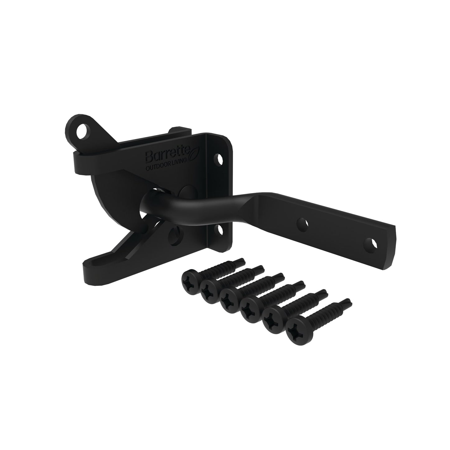 Gravity Latch-Latches-BOL Hardware-Black Stainless Steel-50-FenceCenter