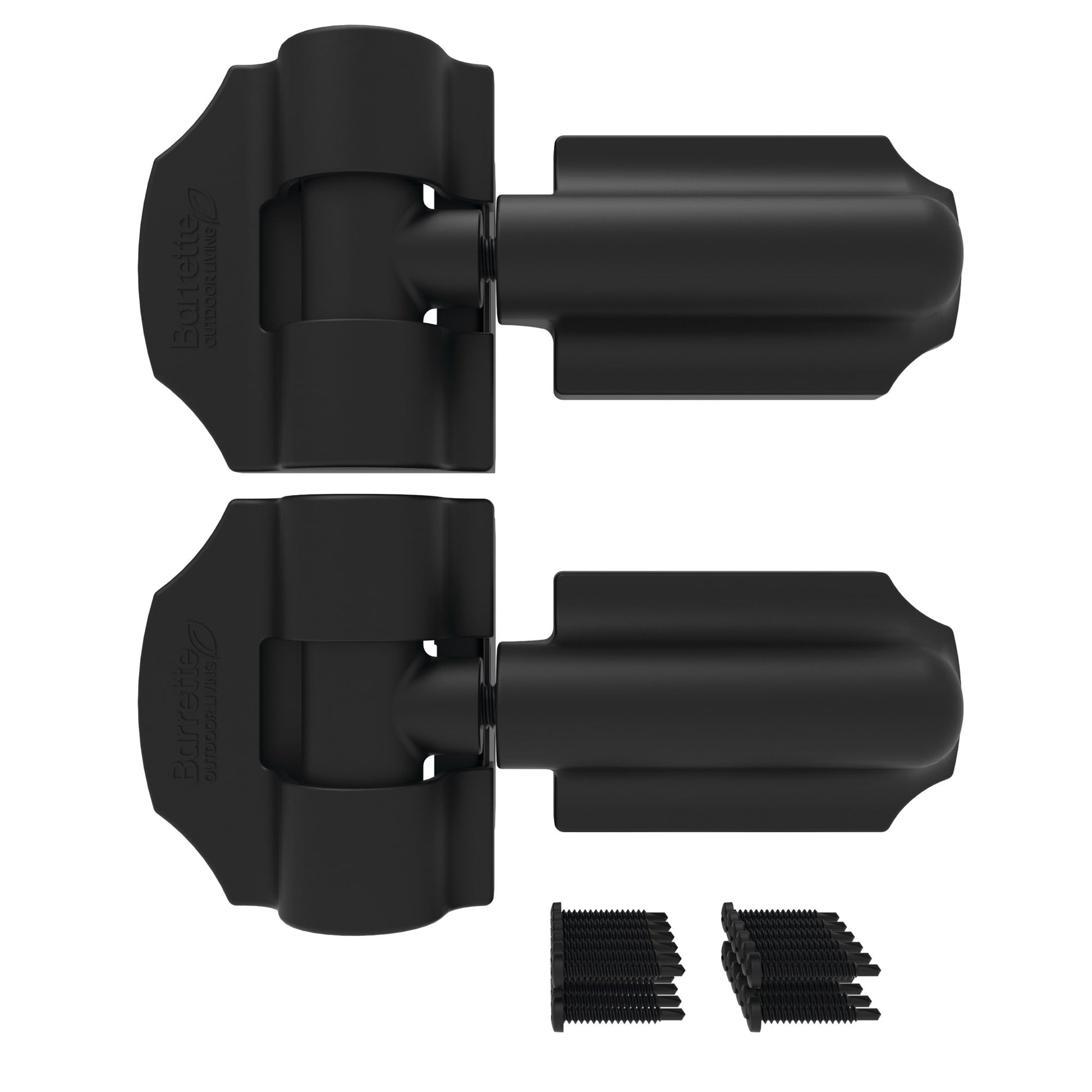 Contemporary Wrap Hinge - Heavy Duty-Hinges-BOL Hardware-FenceCenter