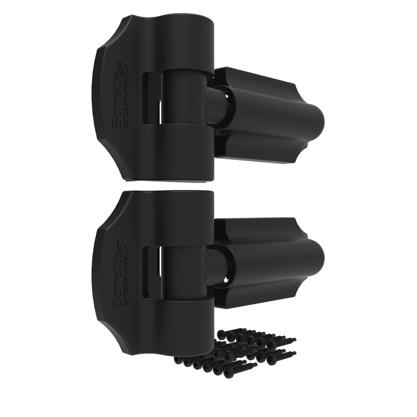 Contemporary Wrap Hinge - Heavy Duty-Hinges-BOL Hardware-FenceCenter