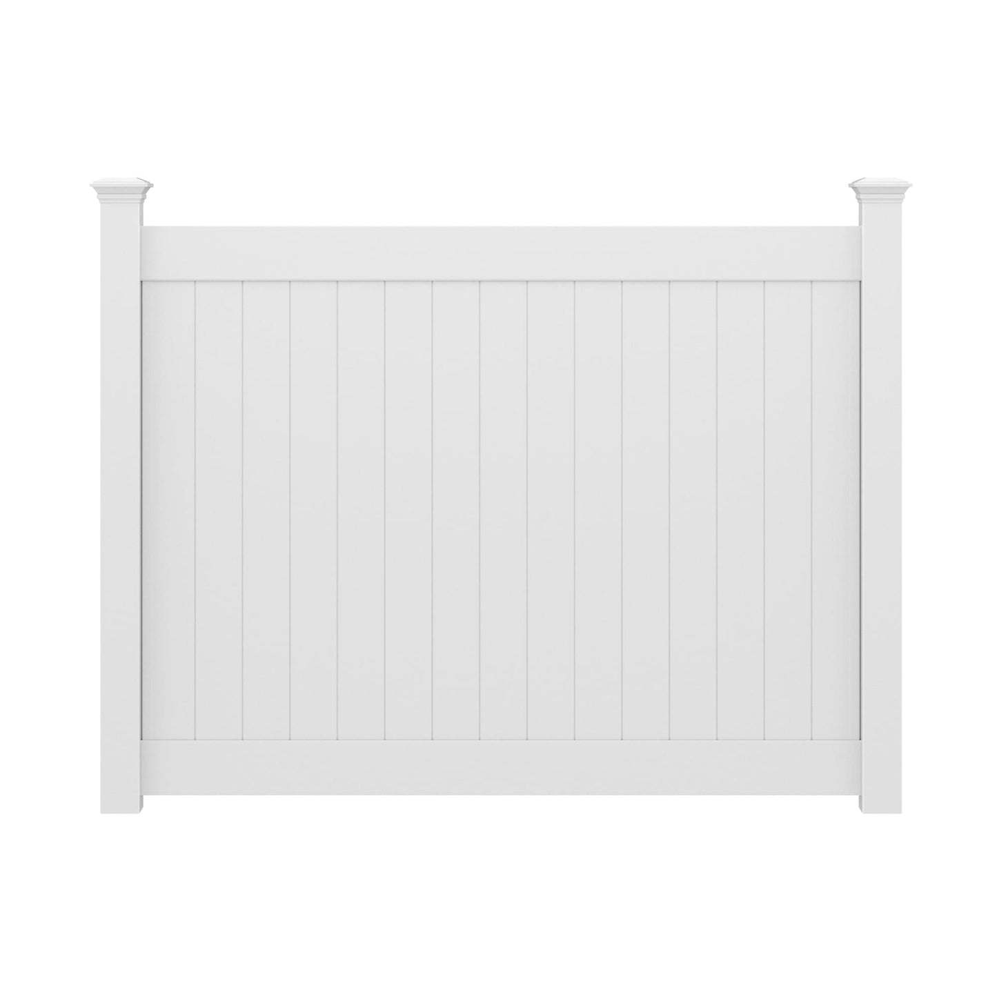 Dogwood Home Series - Fence Panel - 6' x 8'-Vinyl Fence Panels-ActiveYards-White-FenceCenter