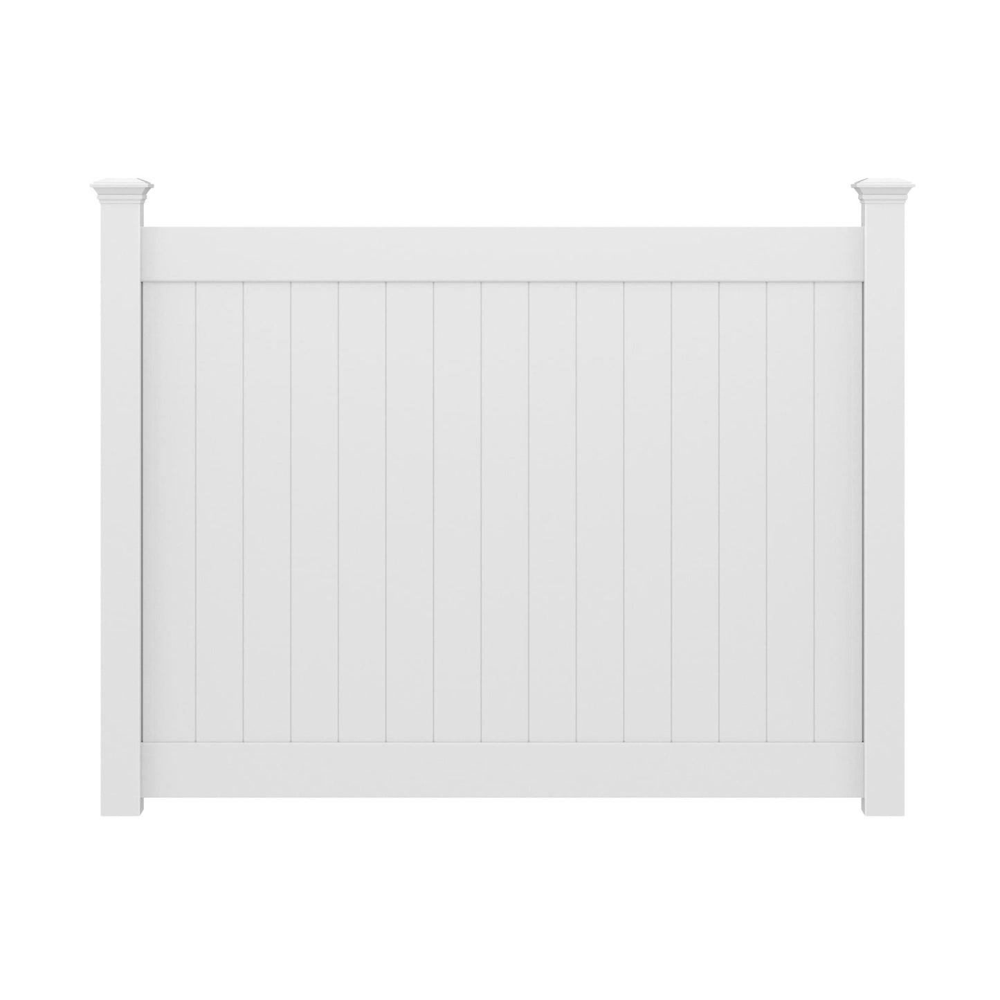 Dogwood Home Series - Fence Panel - 6' x 8'-Vinyl Fence Panels-ActiveYards-White-FenceCenter
