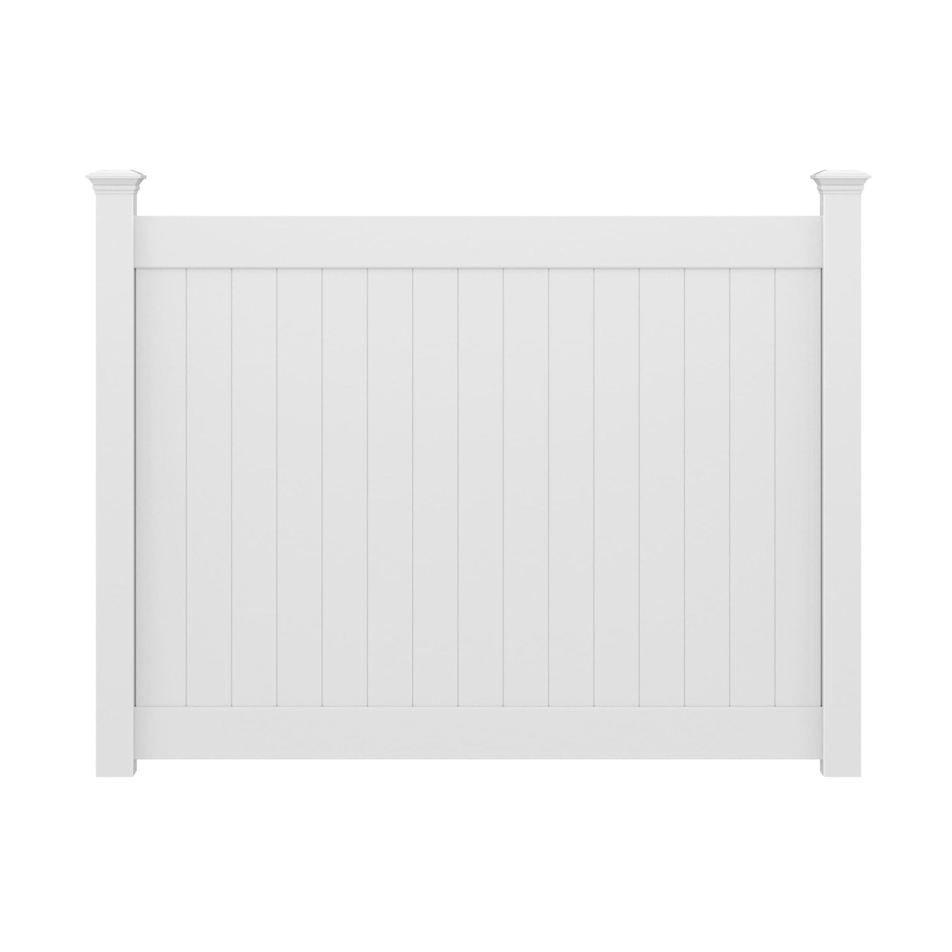 Dogwood Home Series - Fence Panel - 6' x 8'-Vinyl Fence Panels-ActiveYards-White-FenceCenter