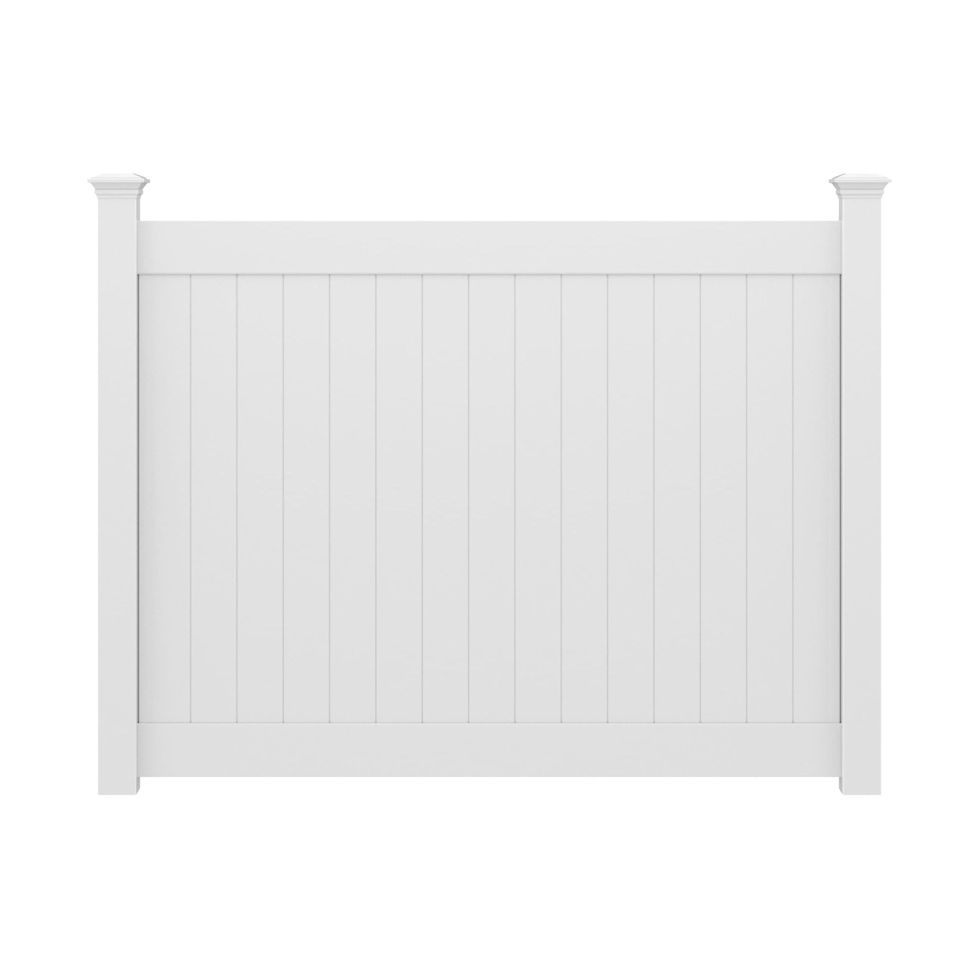 Dogwood Home Series - Fence Panel - 6' x 8'-Vinyl Fence Panels-ActiveYards-White-FenceCenter