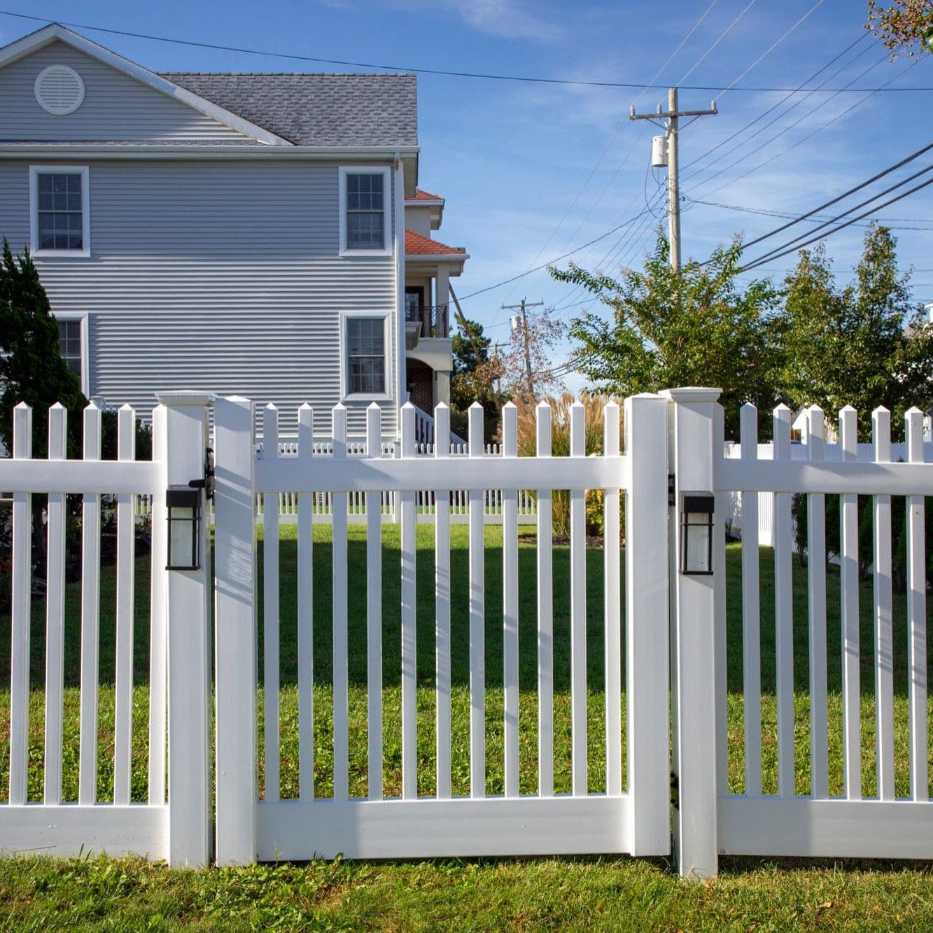 Chestnut Haven Series - Walk Gate - 4' x 46"-Vinyl Fence Gates-ActiveYards-White-FenceCenter