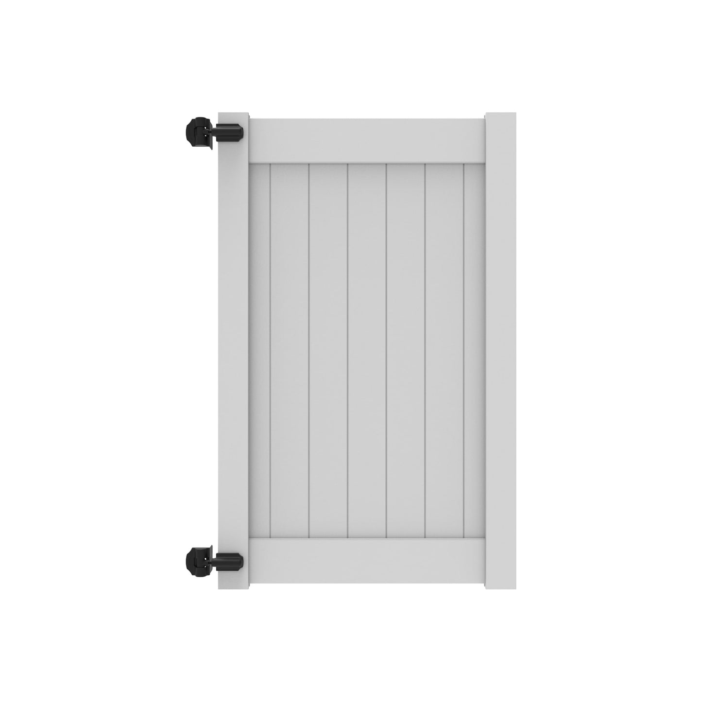 Dogwood Home Series - Walk Gate - 6' x 46"-Vinyl Fence Gates-ActiveYards-White-FenceCenter