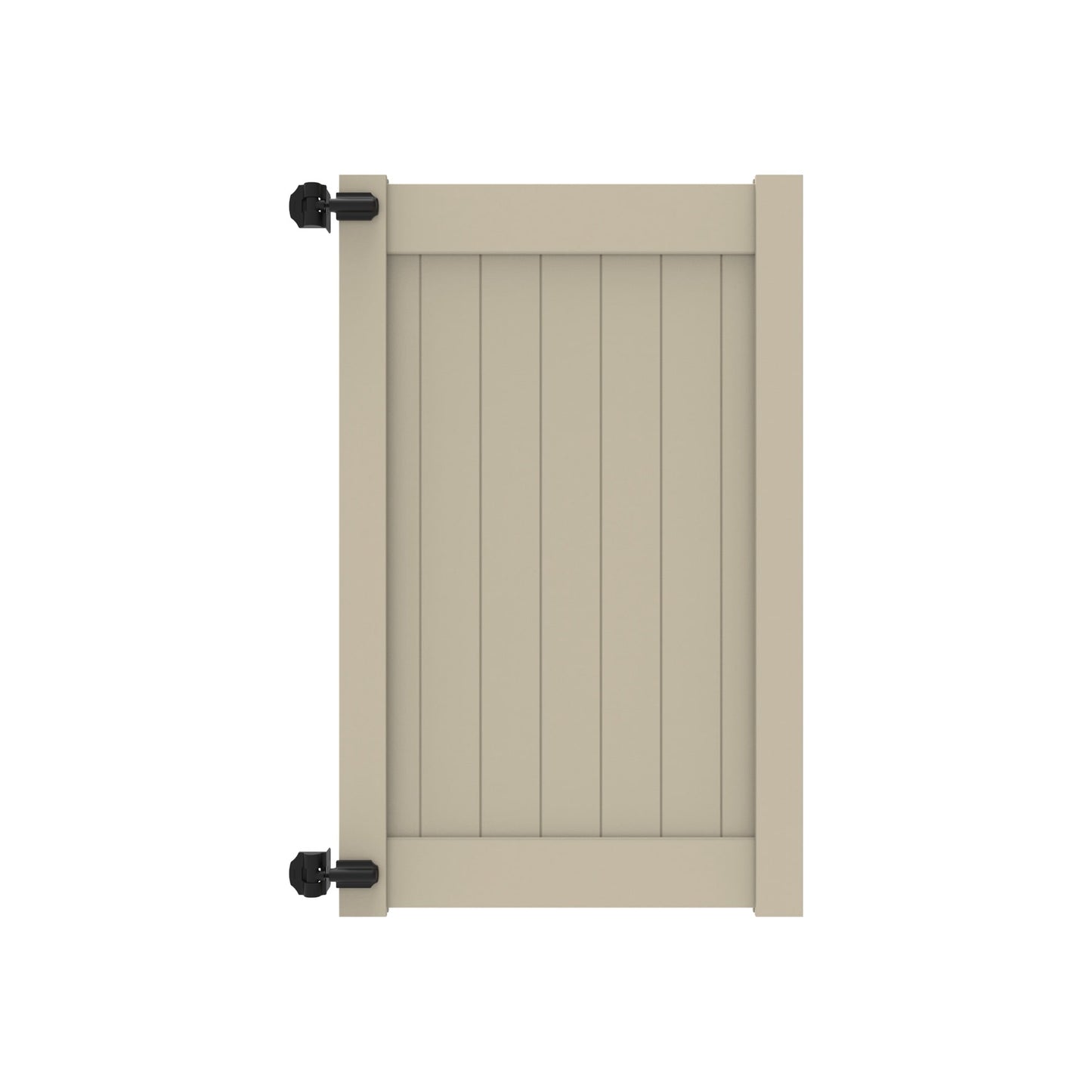 Dogwood Home Series - Walk Gate - 6' x 46"-Vinyl Fence Gates-ActiveYards-Sand-FenceCenter