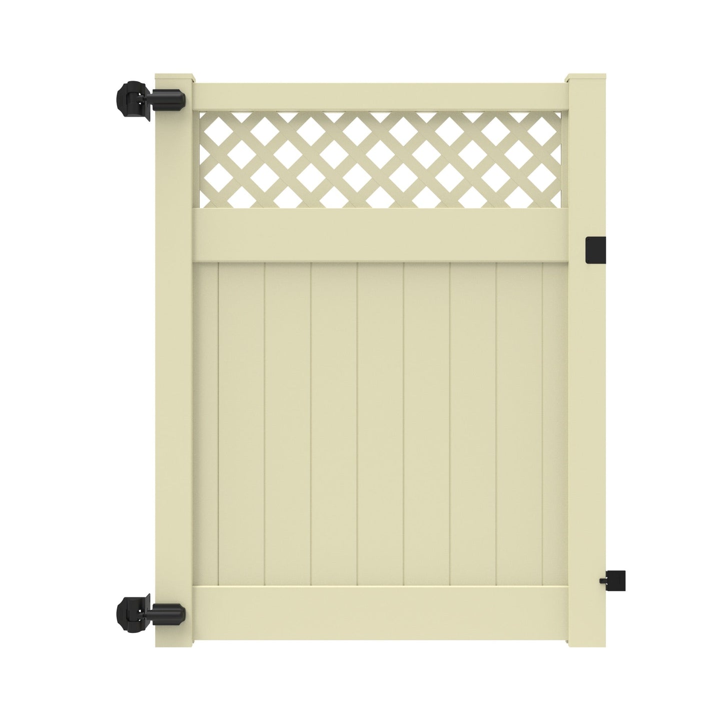 Arrowwood Home Series - Drive Gate - 6' x 58"-Vinyl Fence Gates-ActiveYards-Sand-FenceCenter