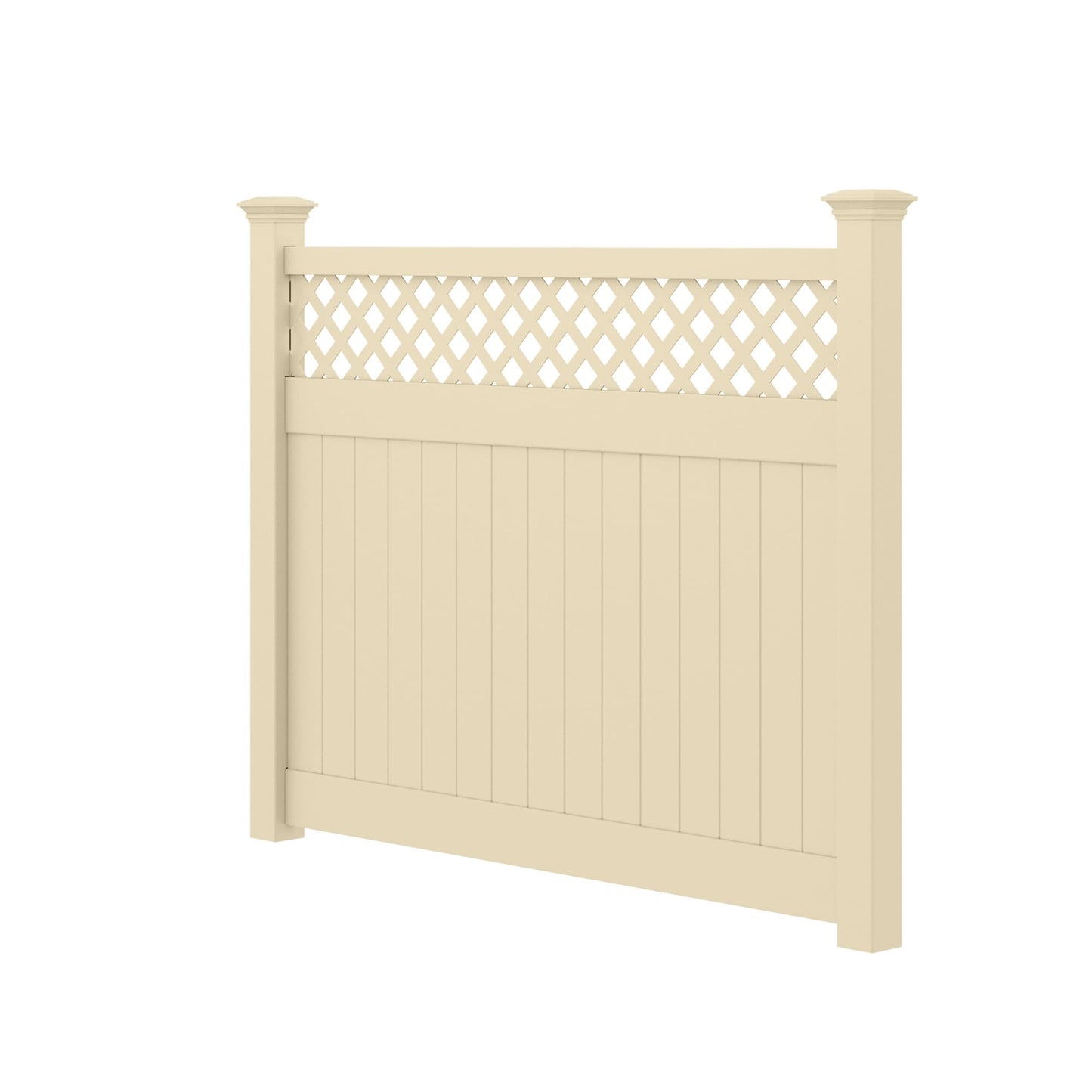 Arrowwood Home Series - Fence Panel - 6' x 8'-Vinyl Fence Panels-ActiveYards-FenceCenter