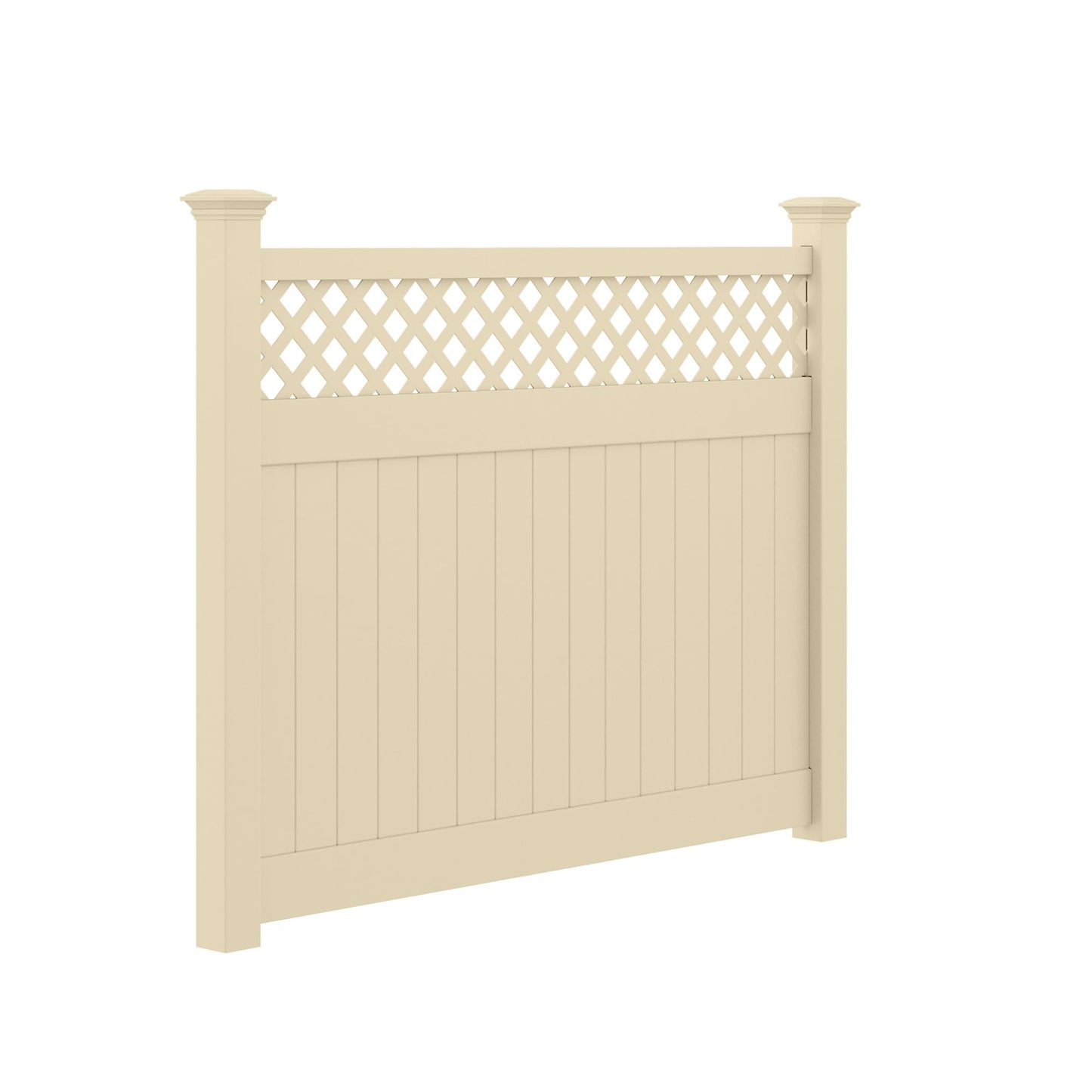 Arrowwood Home Series - Fence Panel - 6' x 8'-Vinyl Fence Panels-ActiveYards-FenceCenter