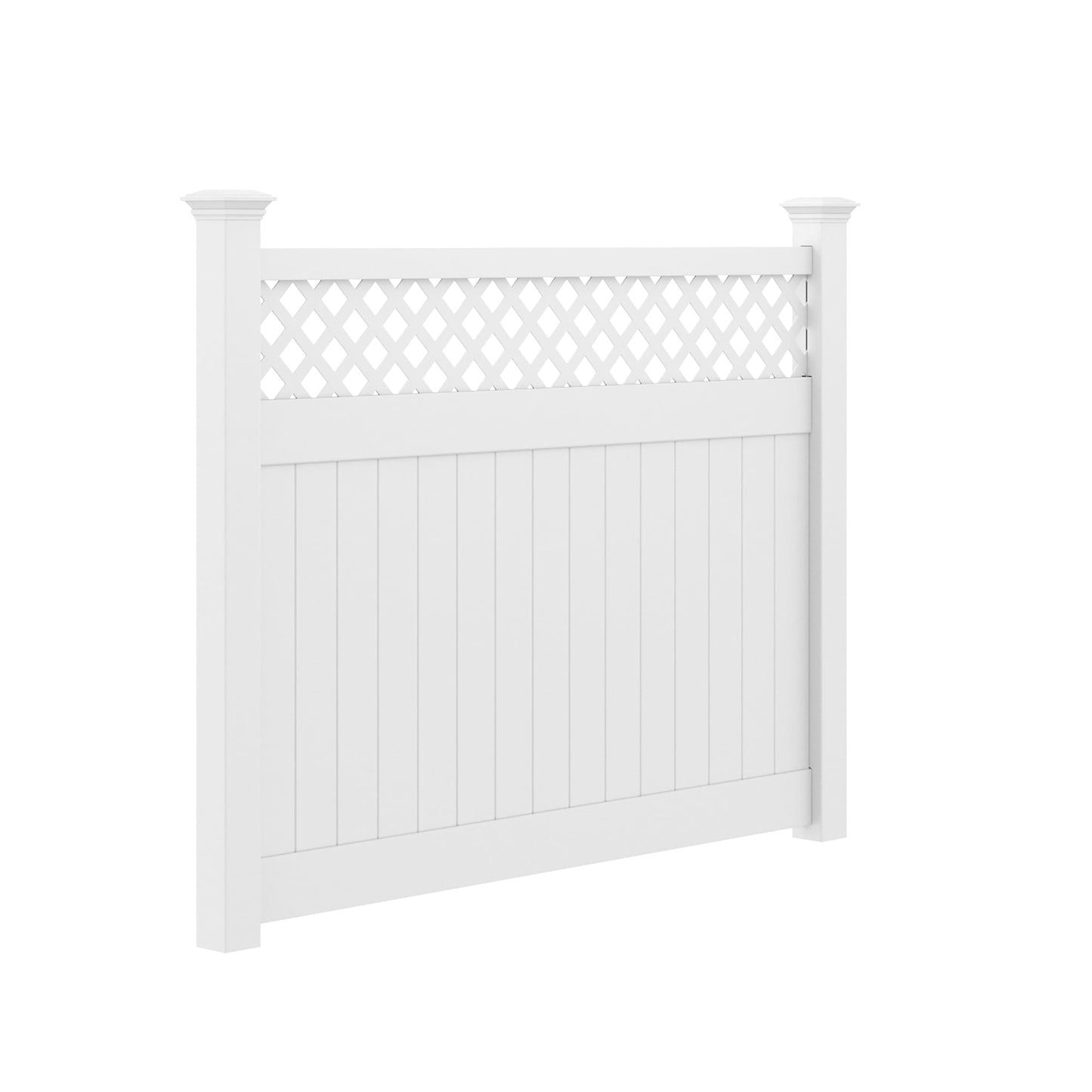 Arrowwood Home Series - Fence Panel - 6' x 8'-Vinyl Fence Panels-ActiveYards-FenceCenter