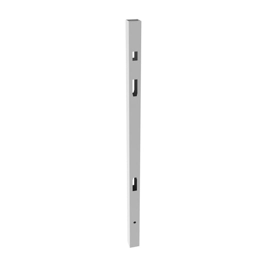 Line Post (IT) - 5" x 5" x 108"-Vinyl Fence Posts-ActiveYards-White-FenceCenter