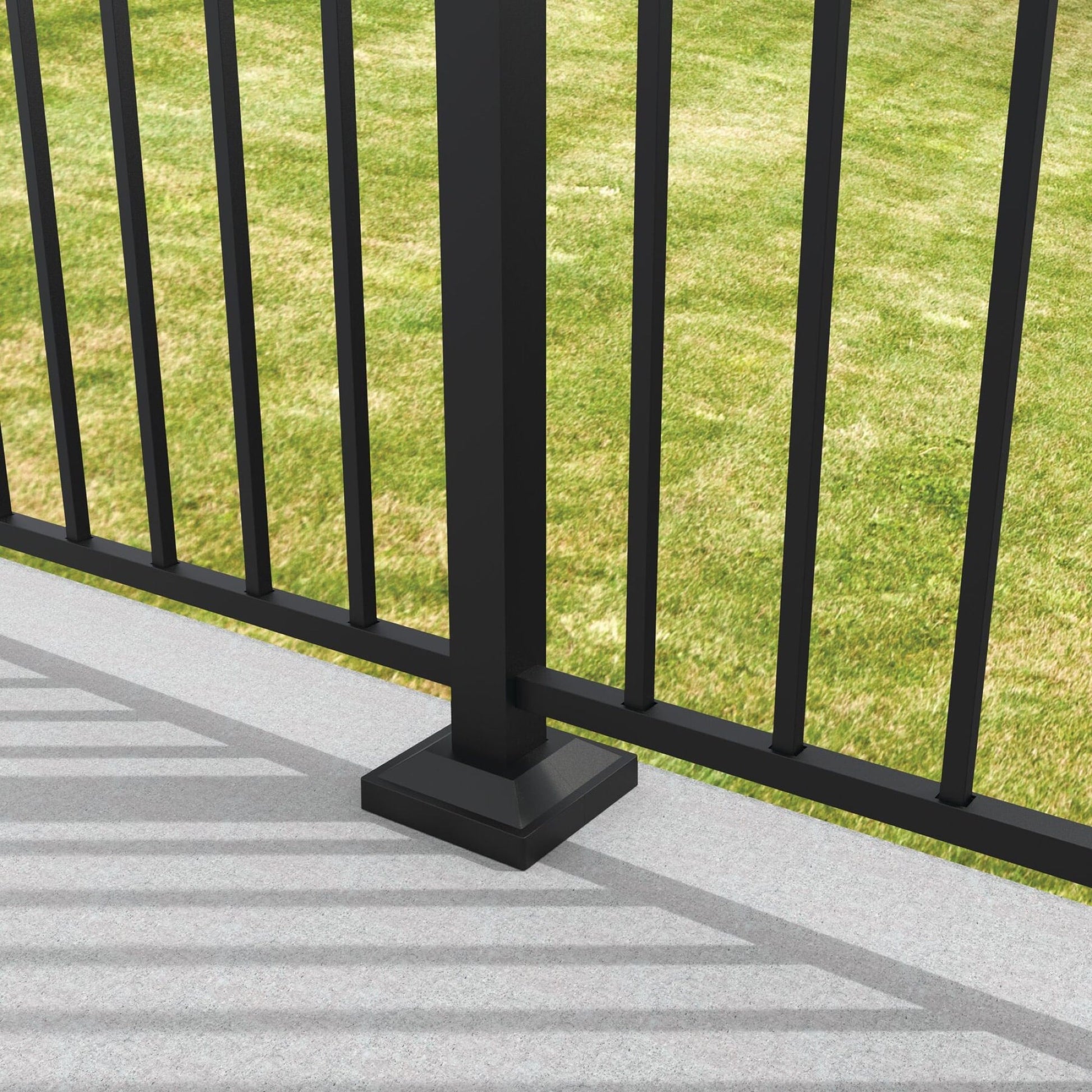 Surface Mount & Cover G2 - 2"-Accessories-BOL Hardware-FenceCenter