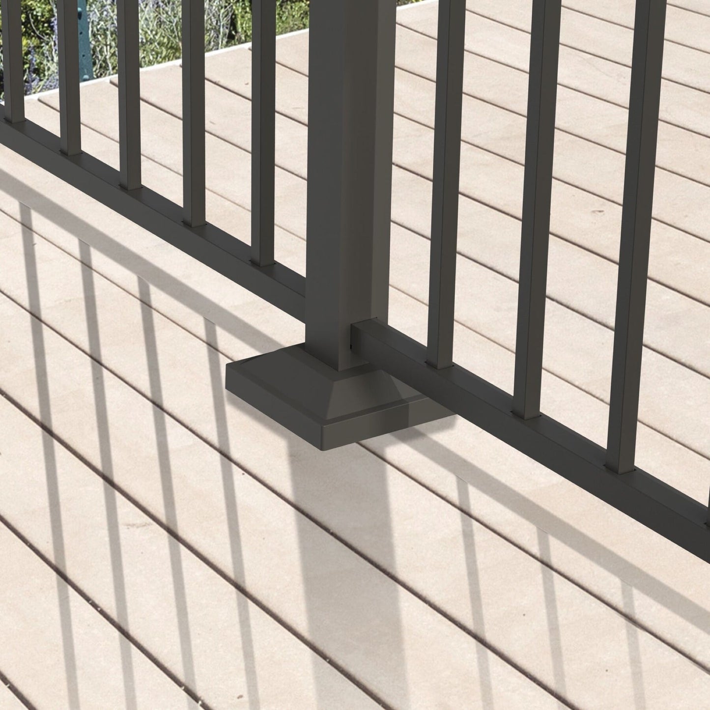 Surface Mount & Cover G2 - 2"-Accessories-BOL Hardware-FenceCenter