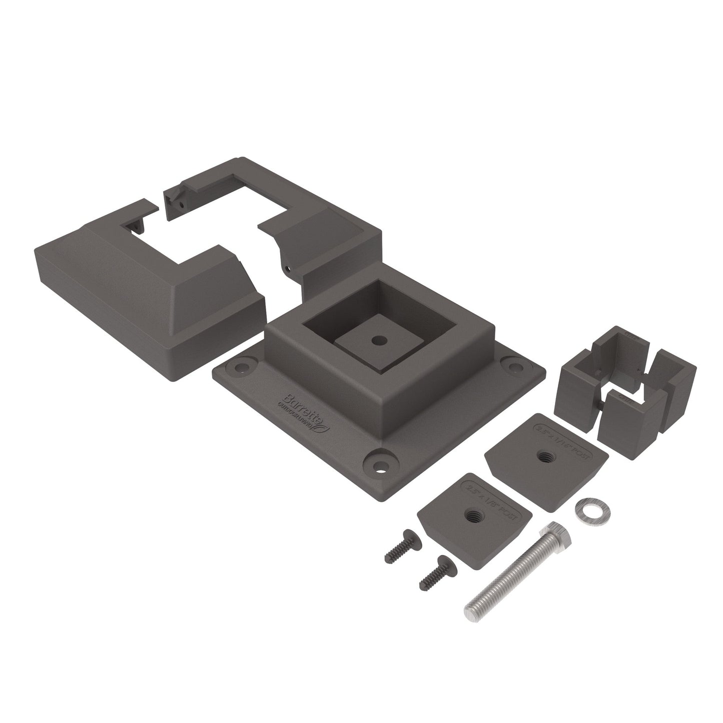 Surface Mount & Cover G2 - 2.5"