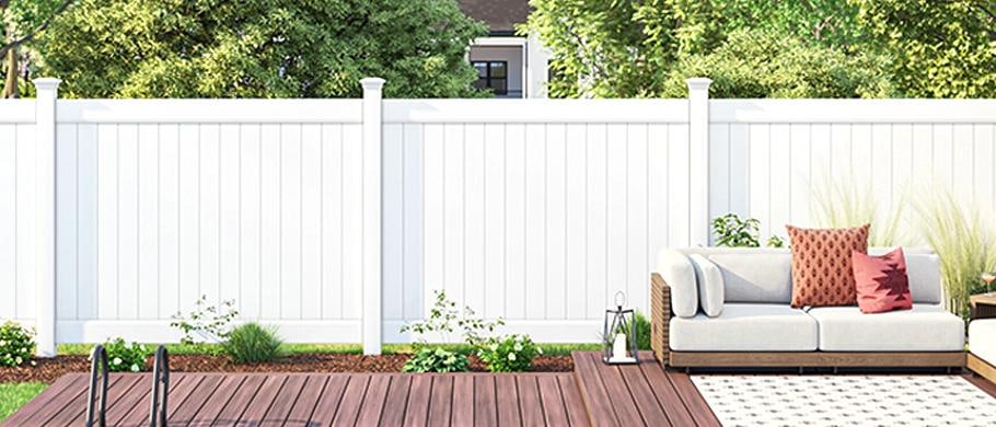 ActiveYards-Vinyl Fence-Dogwood