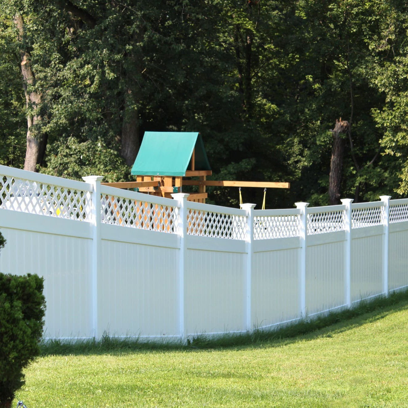 Arrowwood Home Series - Fence Panel - 6' x 8'-Vinyl Fence Panels-ActiveYards-FenceCenter