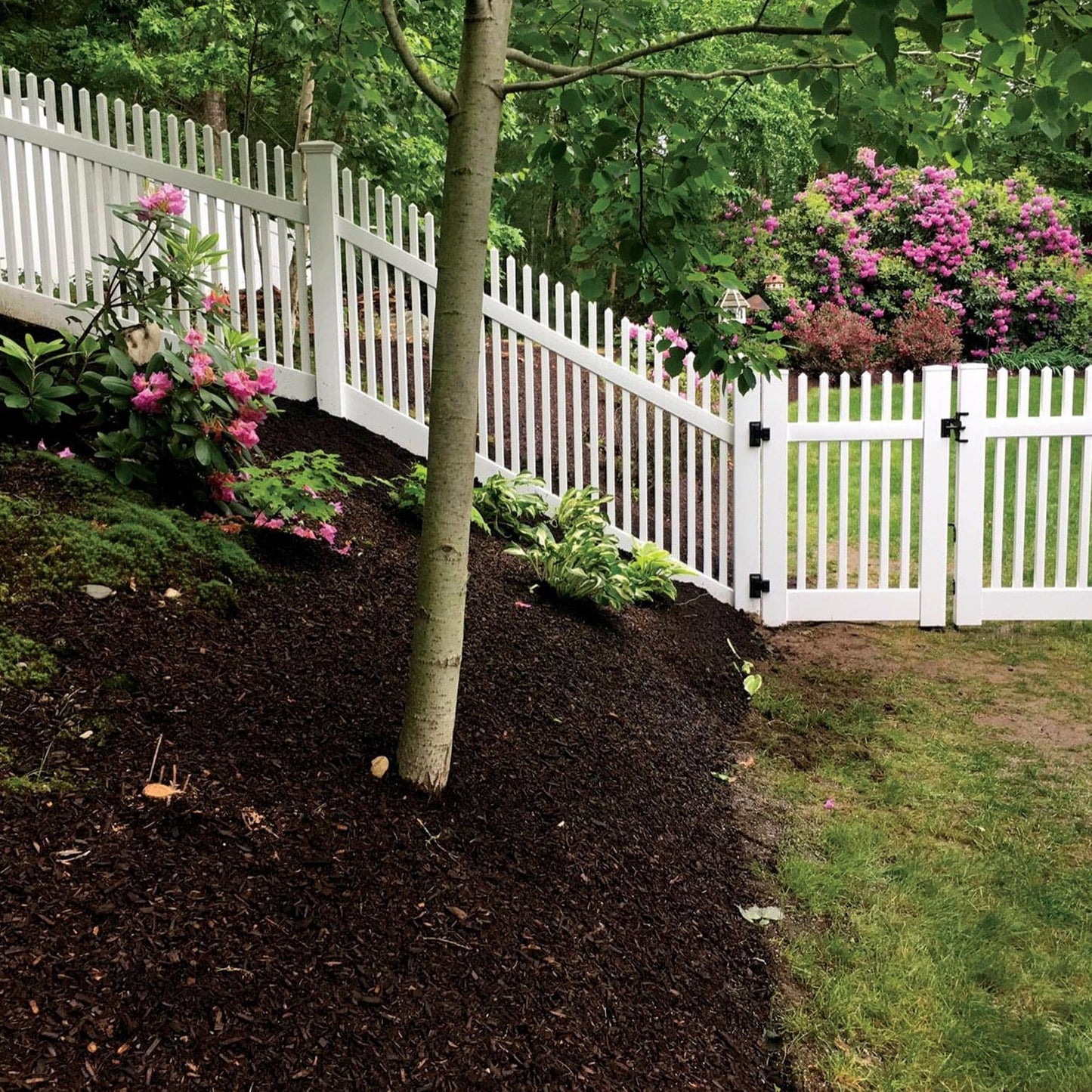 Chestnut Haven Series - Fence Panel - 4' x 8'-Vinyl Fence Panels-ActiveYards-White-FenceCenter