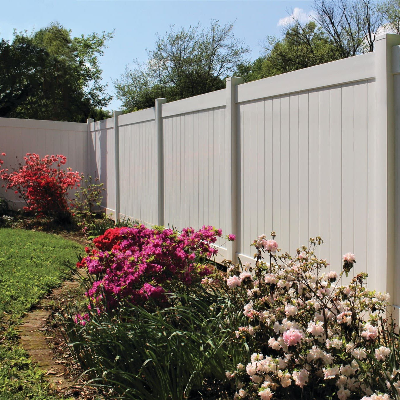 Dogwood Home Series - Fence Panel - 6' x 8'-Vinyl Fence Panels-ActiveYards-FenceCenter