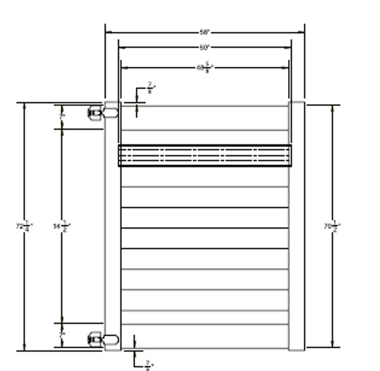 Hemlock Drive Gate - 6' x 58" (Copy)