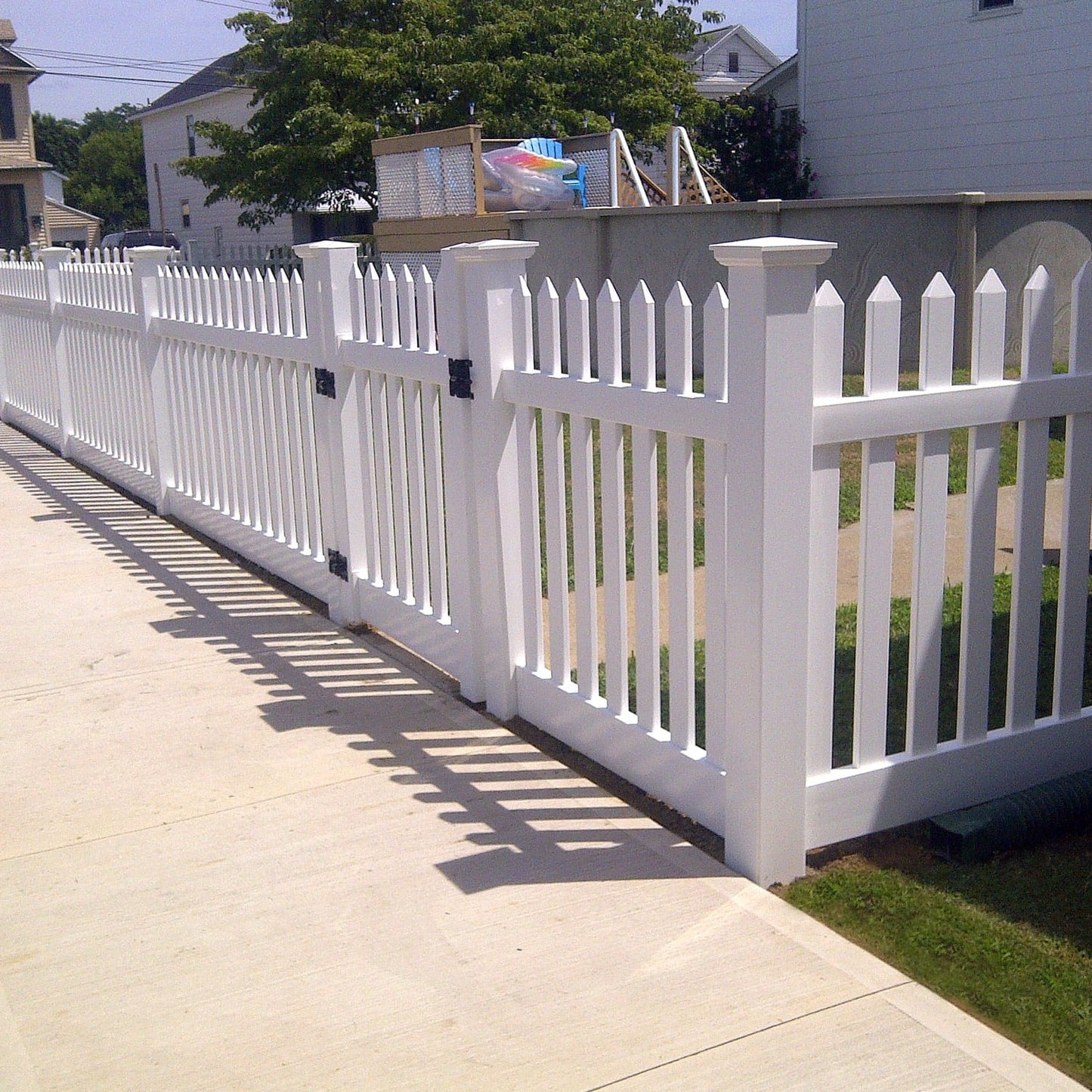 Primrose Haven Series - Fence Panel - 4' x 8'-Vinyl Fence Panels-ActiveYards-White-FenceCenter