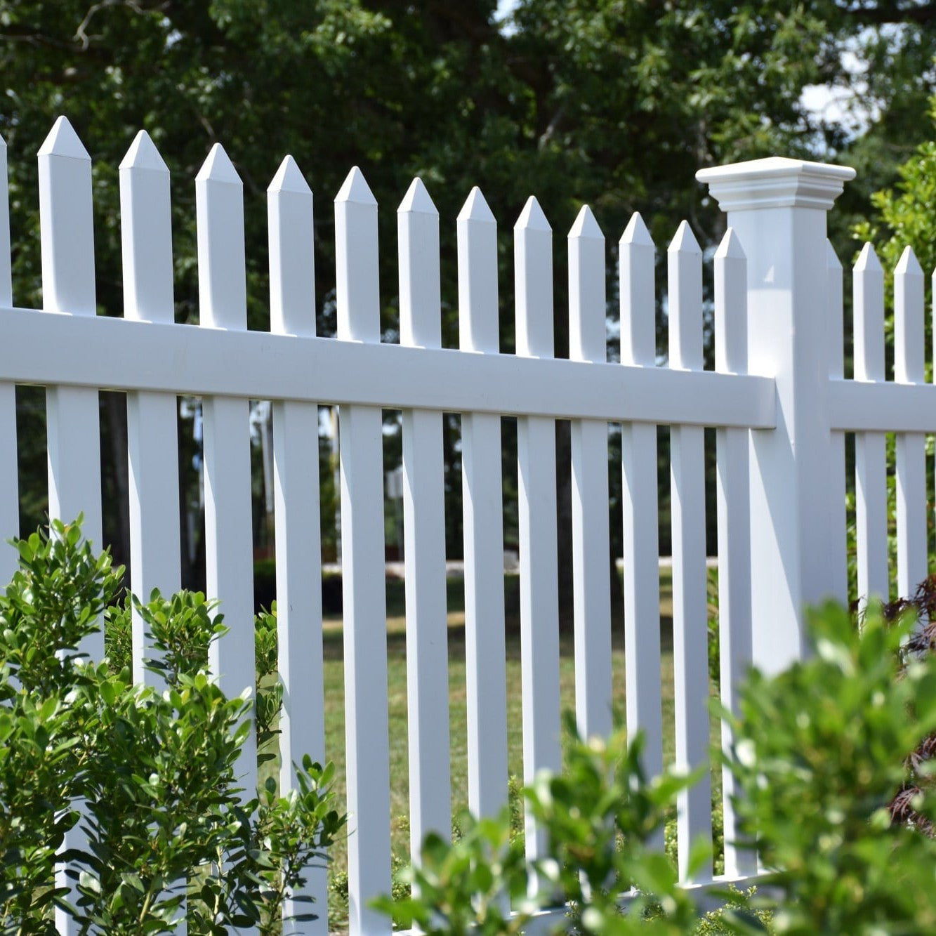 Primrose Haven Series - Fence Panel - 4' x 8'-Vinyl Fence Panels-ActiveYards-White-FenceCenter