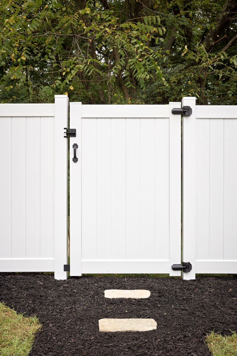 Dogwood Harbor Series - Walk Gate - 6' x 46"-Vinyl Fence Gates-ActiveYards-FenceCenter