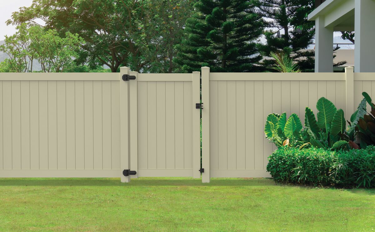 Dogwood Harbor Series - Walk Gate - 6' x 46"-Vinyl Fence Gates-ActiveYards-FenceCenter