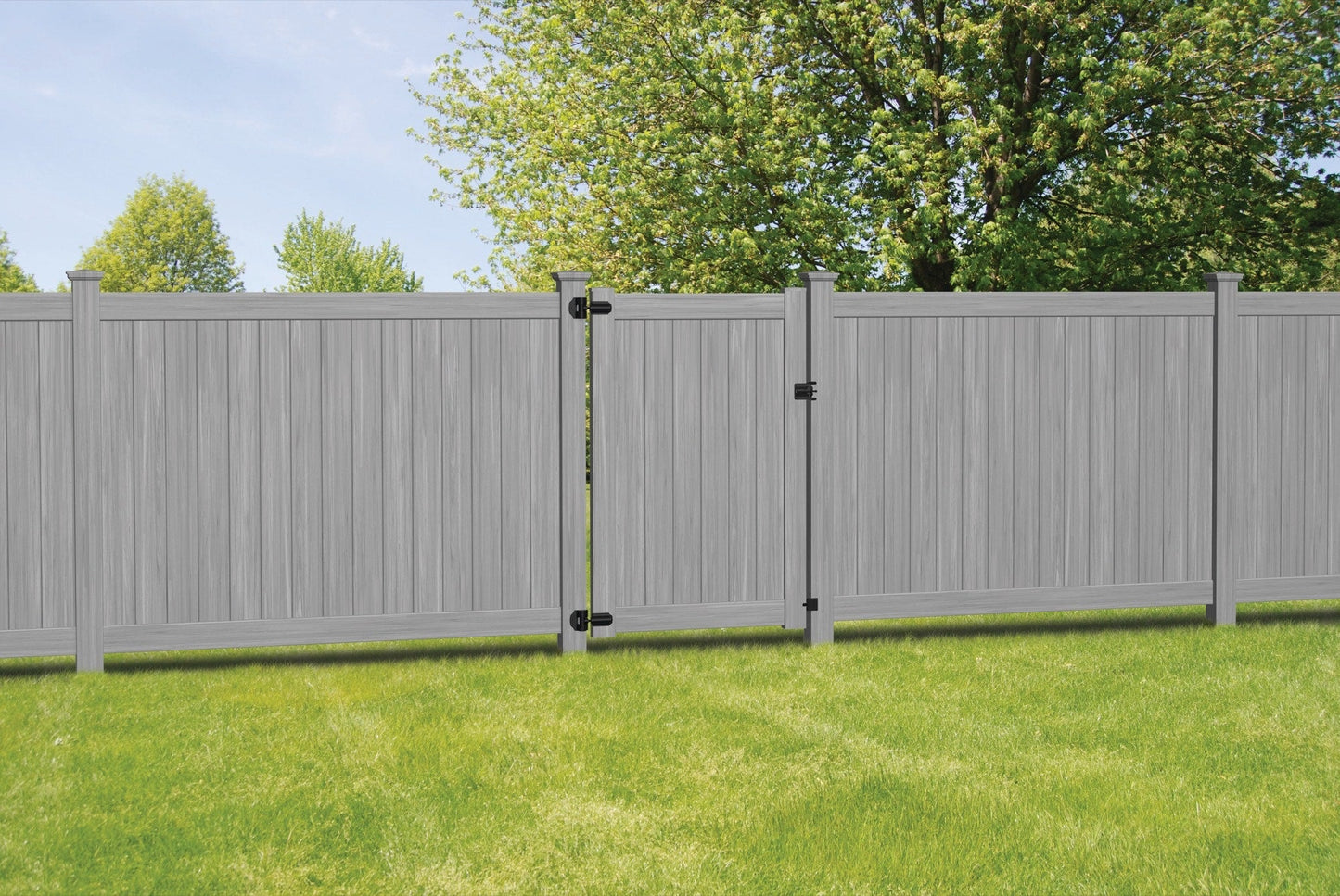 Dogwood Harbor Series - Walk Gate - 6' x 46"-Vinyl Fence Gates-ActiveYards-FenceCenter