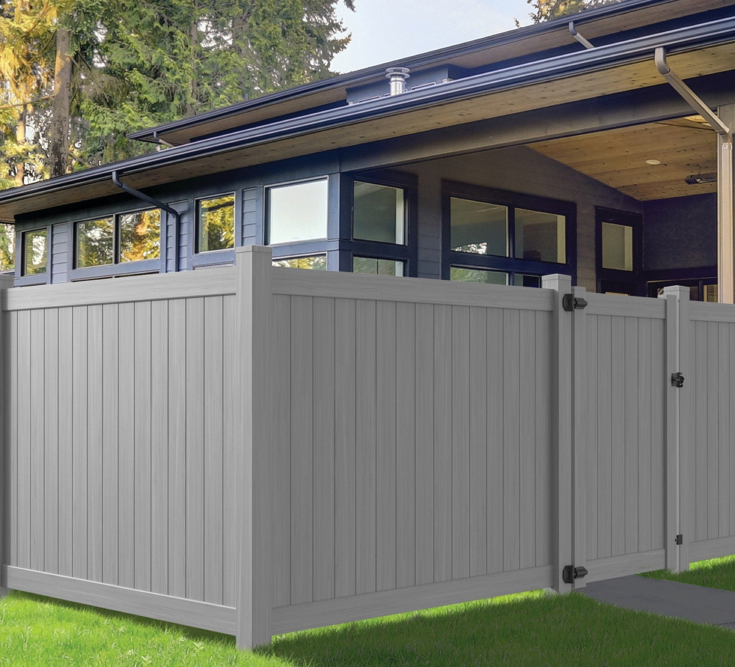 Dogwood Harbor Series - Walk Gate - 6' x 46"-Vinyl Fence Gates-ActiveYards-FenceCenter