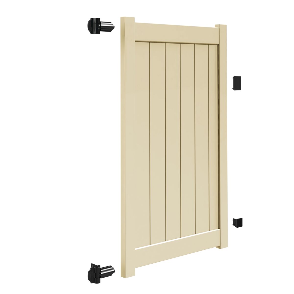 Dogwood Harbor Series - Walk Gate - 6' x 46"-Vinyl Fence Gates-ActiveYards-FenceCenter