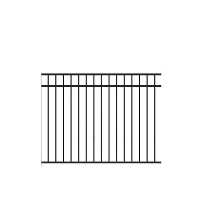 Granite DR Harbor Series - Fence Panel - 4½' x 6' Drop Rail-Aluminum Fence Panels-ActiveYards-FenceCenter