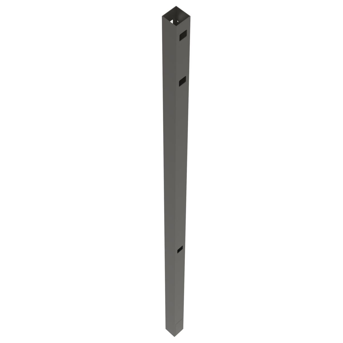 Line Post - 2" x 2" x 70" (G)-Aluminum Fence Posts-ActiveYards-FenceCenter