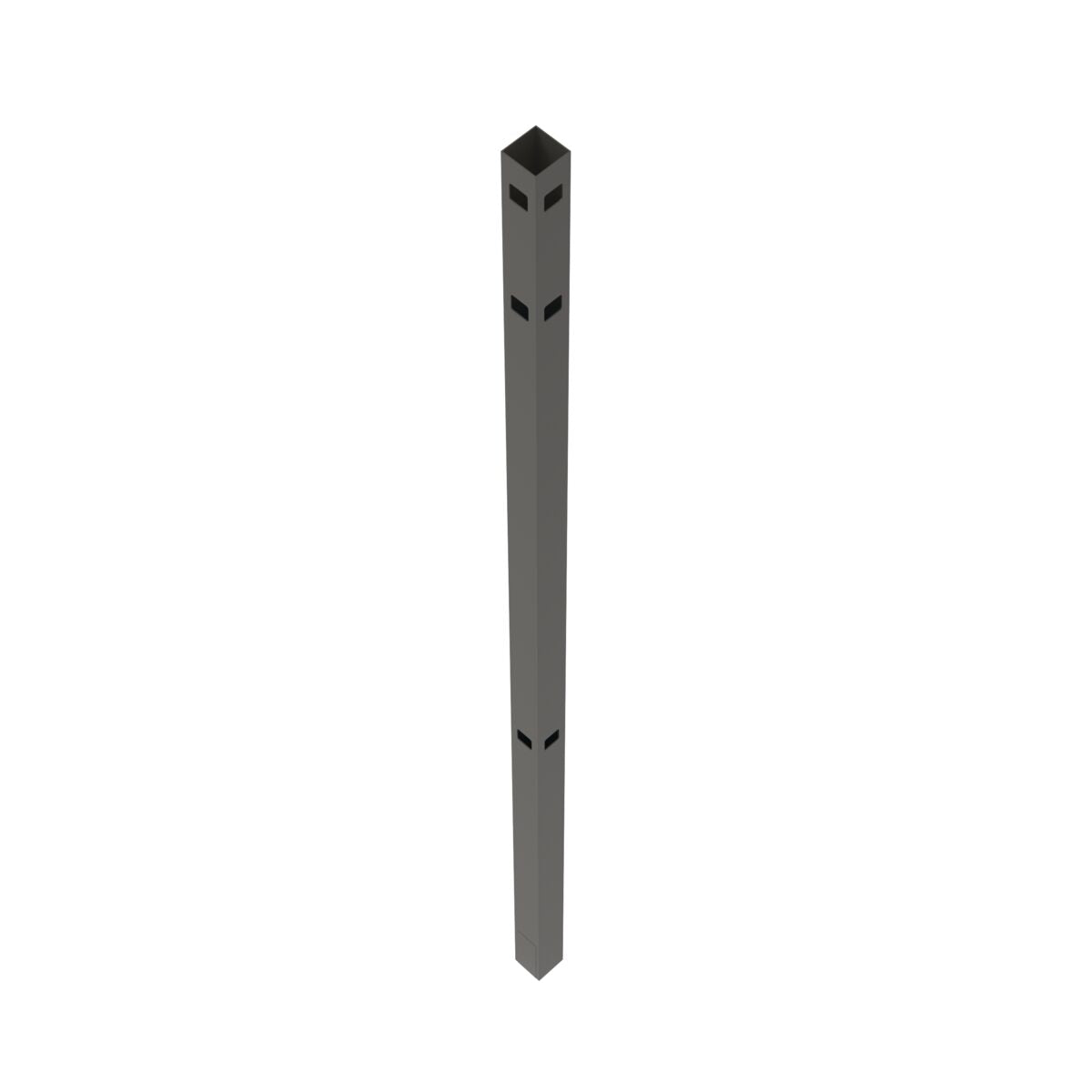 Corner Post - 2" x 2" x 70" (G)-Aluminum Fence Posts-ActiveYards-FenceCenter