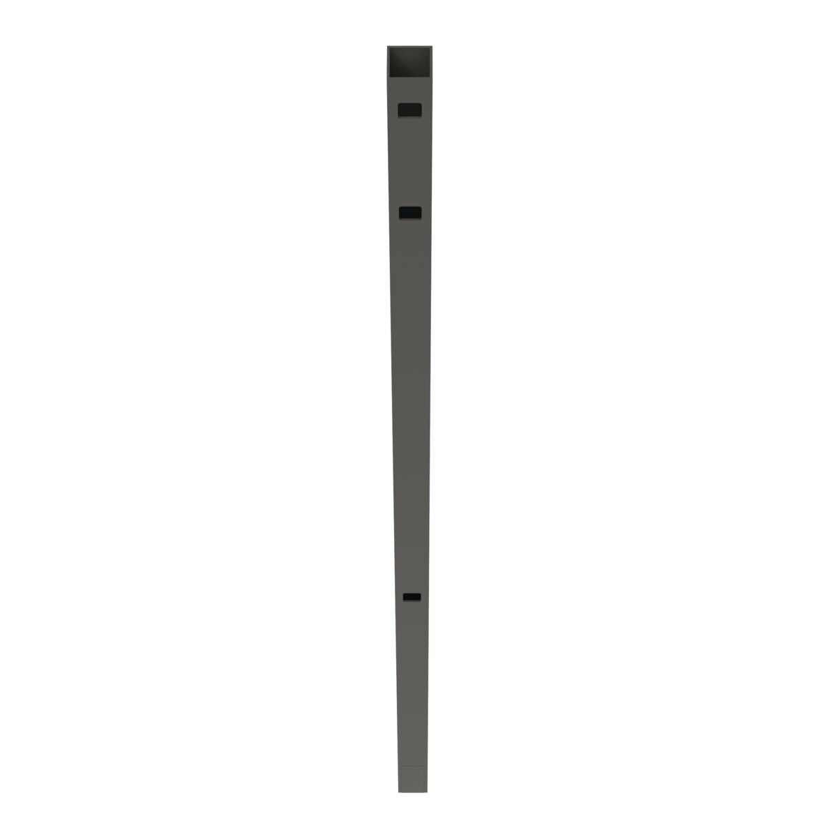 Heavy Duty Gate Post - 2" x 2" x 70" (G)-Aluminum Fence Posts-ActiveYards-FenceCenter