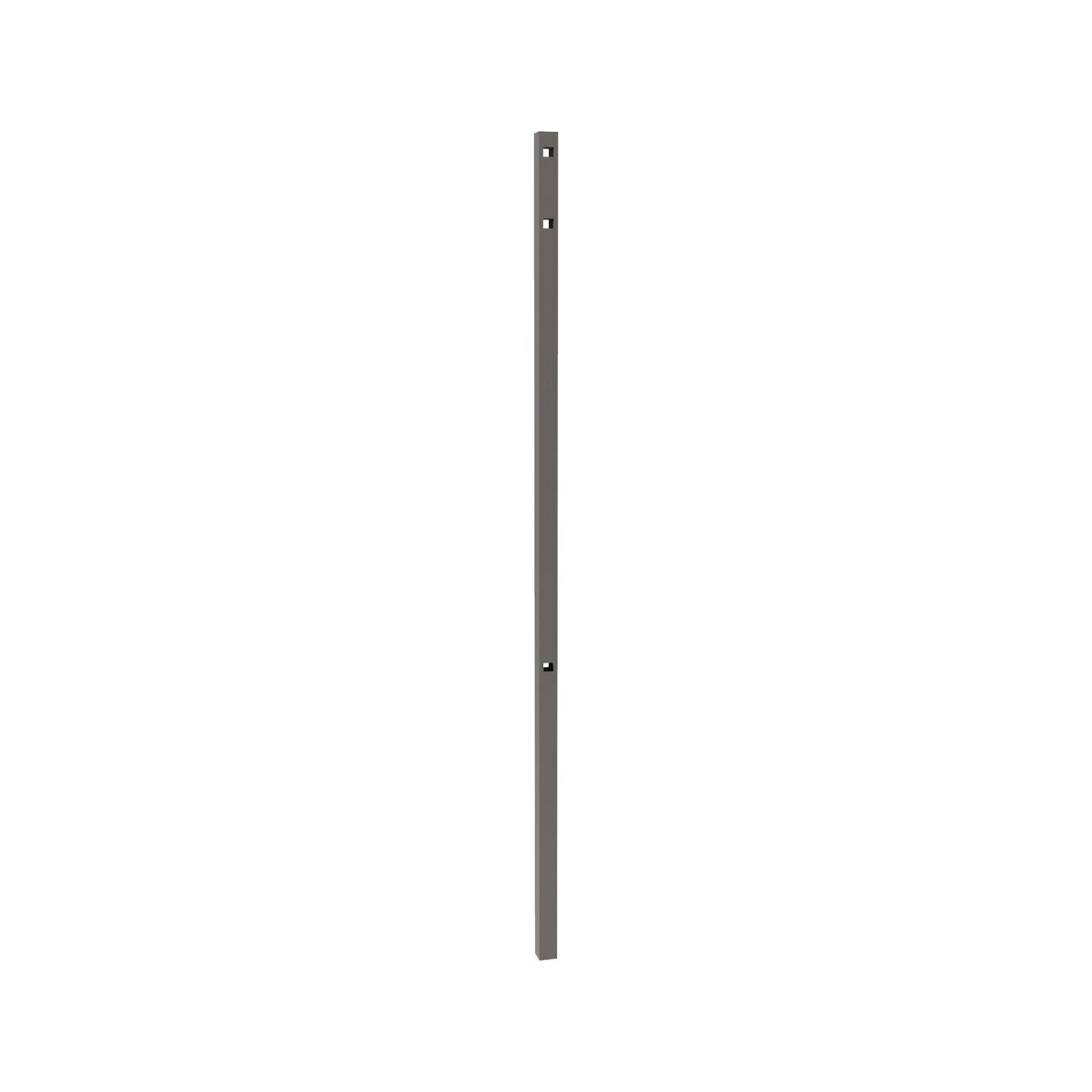 Line Post - 2" x 2" x 88" (I)-Aluminum Fence Posts-ActiveYards-FenceCenter