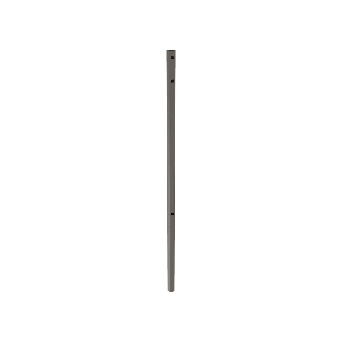 End Post - 2" x 2" x 88" (I)-Aluminum Fence Posts-ActiveYards-FenceCenter