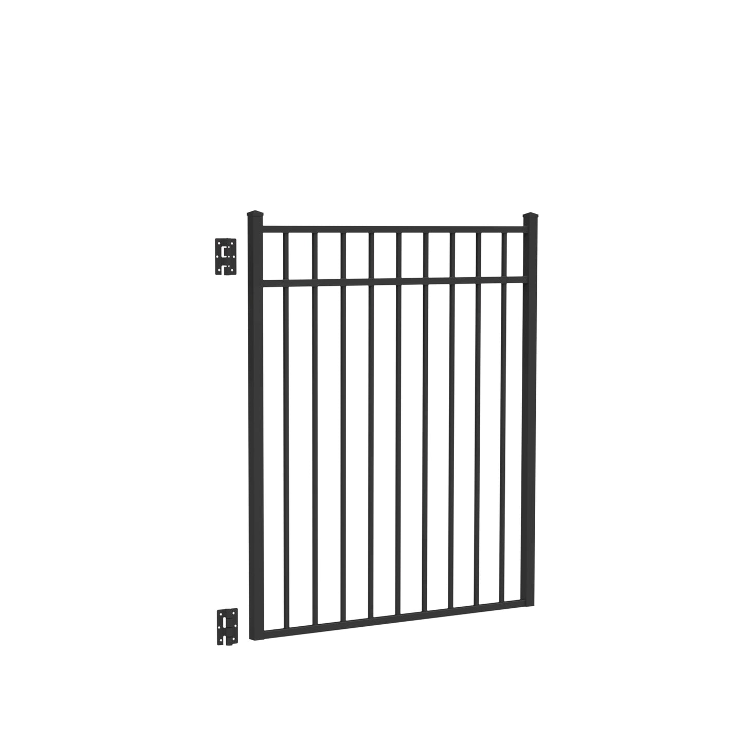 Granite DR Harbor Series - Straight Gate - 4½' x 4'-Aluminum Fence Gates-ActiveYards-FenceCenter