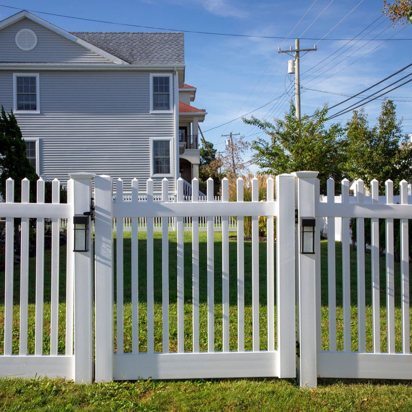 Chestnut Haven Series - Fence Panel - 4' x 8'-Vinyl Fence Panels-ActiveYards-White-FenceCenter