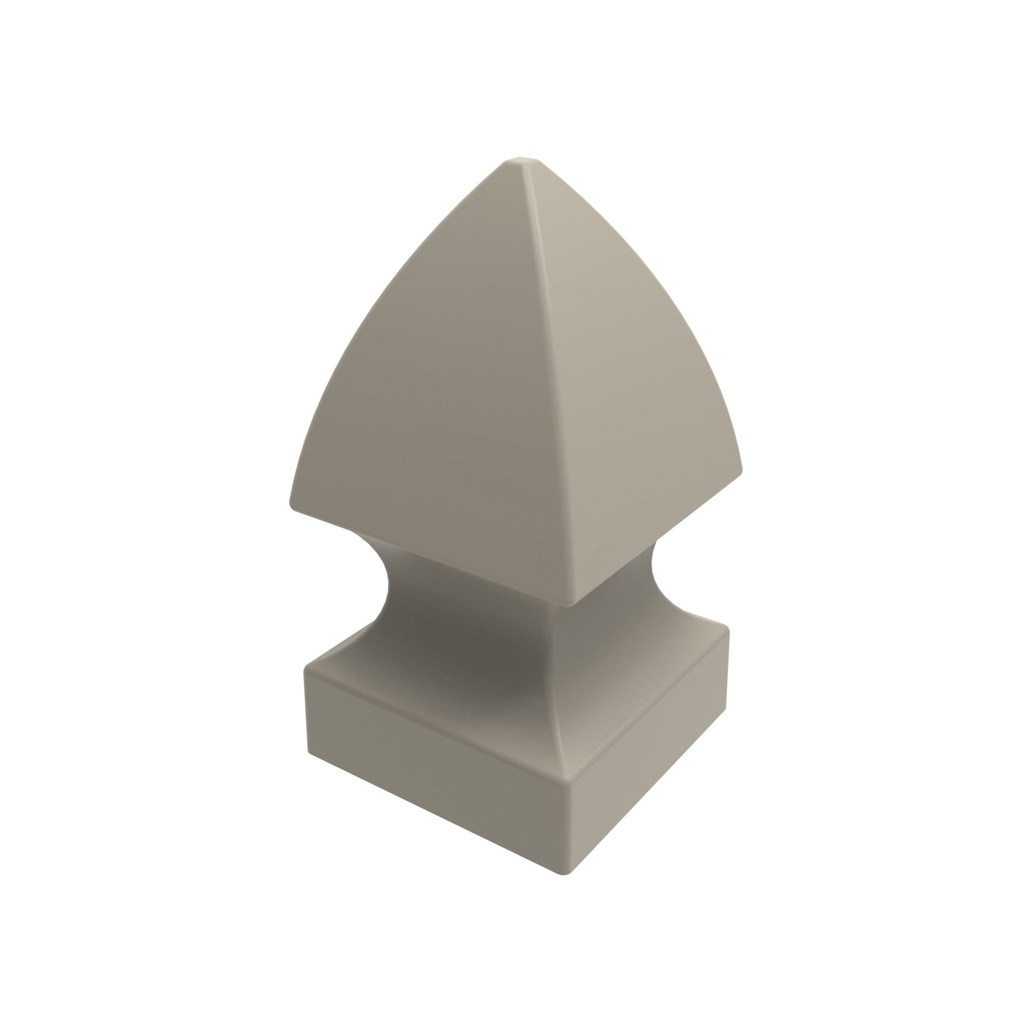Gothic Post Cap - 5" x 5"-Fence Post Caps-ActiveYards-Clay-FenceCenter