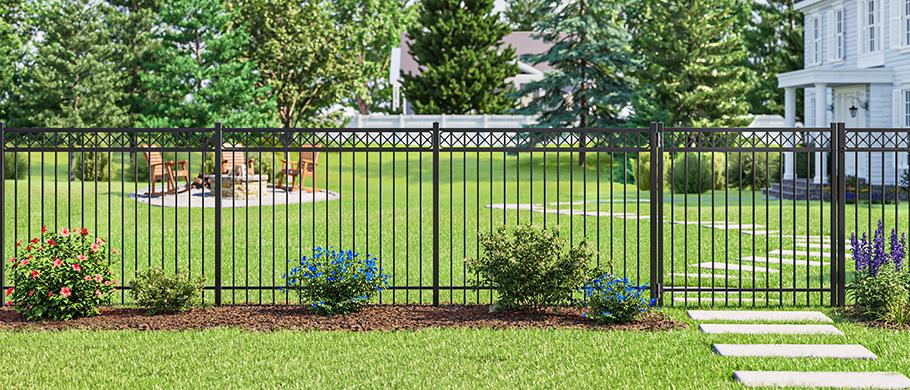 Flint fence from activeyards