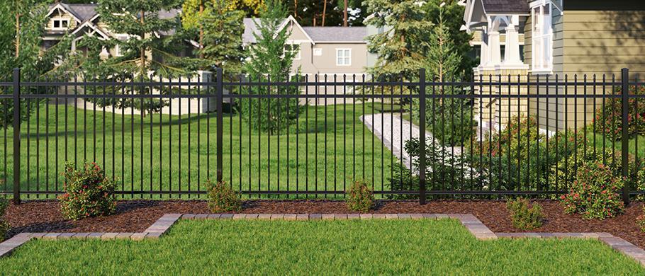 ActiveYards-Aluminum Fence-Marble