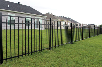 Amethyst Home Series - Fence Panel - 5' x 6'-Aluminum Fence Panels-ActiveYards-Black-FenceCenter