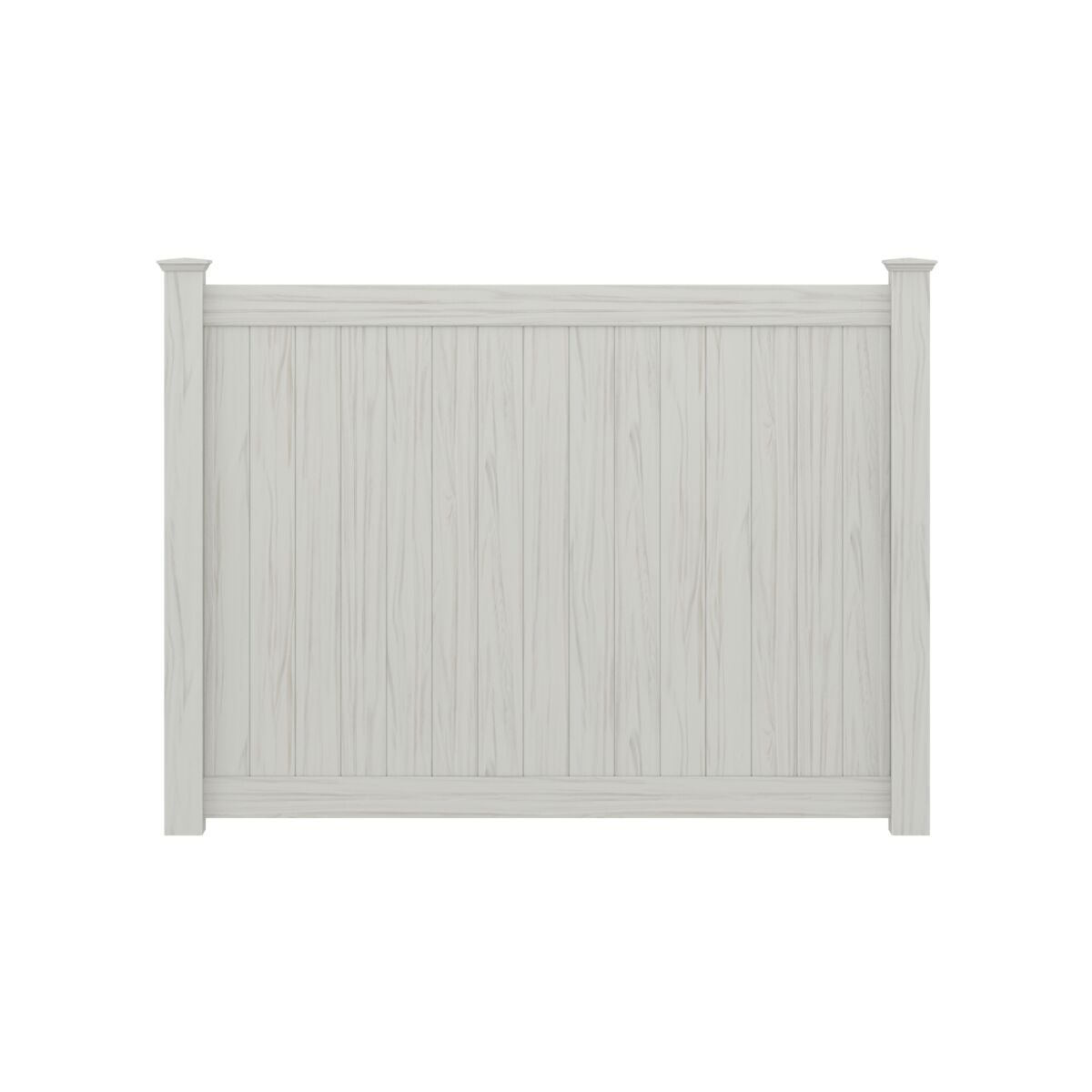 Dogwood Harbor Series - Fence Panel - 6' x 8'-Vinyl Fence Panels-ActiveYards-Weathered Aspen-FenceCenter